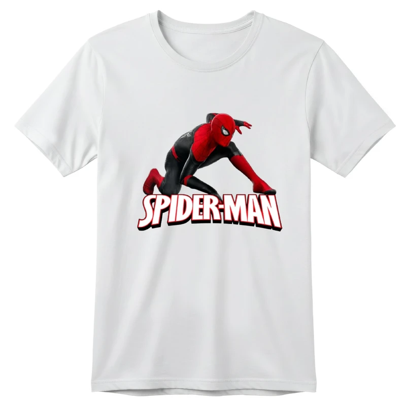 تی‌شرت آستین کوتاه بچگانه مدل مرد عنکبوتی کد v7 