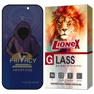  Lionex PRML Privacy Screen Protector Suitable For Apple iPhone 14 Pro Mobile Phone