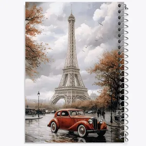 دفتر مشق 100 برگ خندالو طرح برج ایفل کد F6093