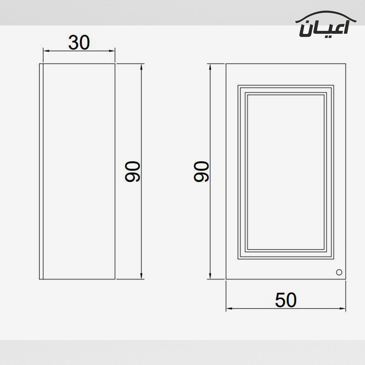 کابینت آشپزخانه اعیان مدل FH CM25