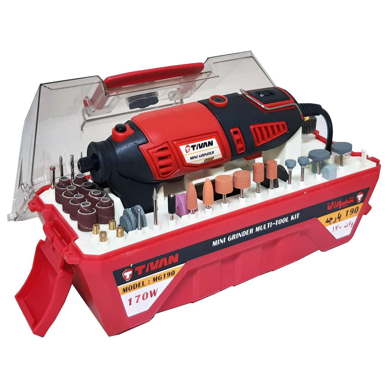 فرز انگشتی تیوان مدل AT - MG 190 مجموعه 190عددی