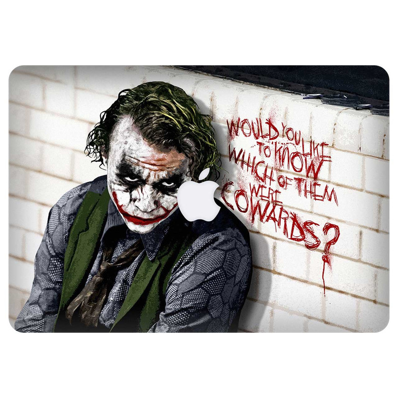 برچسب تزئینی ونسونی مدل Joker Cowards مناسب برای مک بوک پرو 13 اینچی