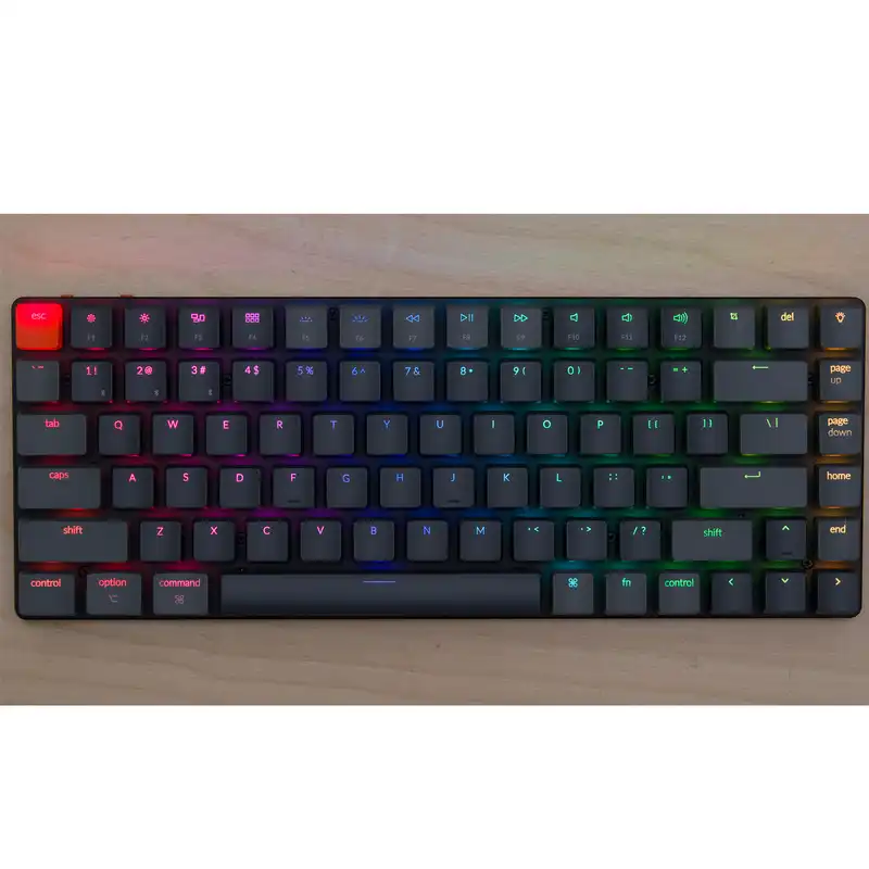 کیبورد مخصوص بازی کیکورن مدل K3 V2 Low Profile BROWN SWITCH