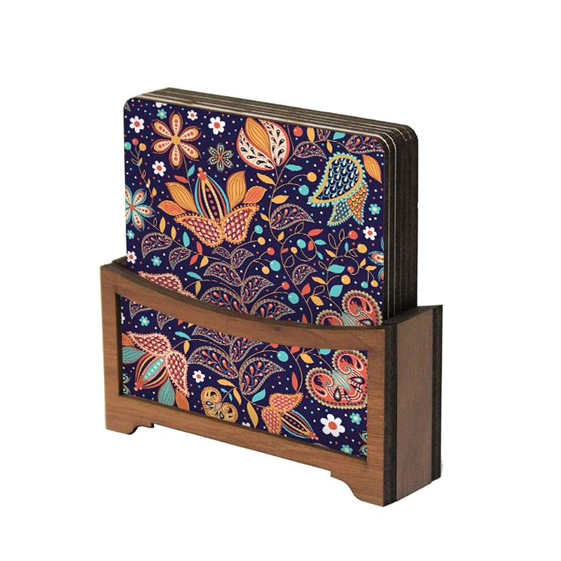 زیر لیوانی تهران جی اف ایکس مدل ZL3216 بسته 6 عددی