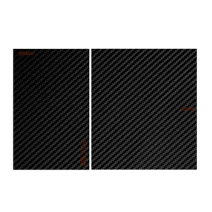 برچسب تزینی مدل Black Carbon-fiber Texture مناسب برای کنسول بازی PS2