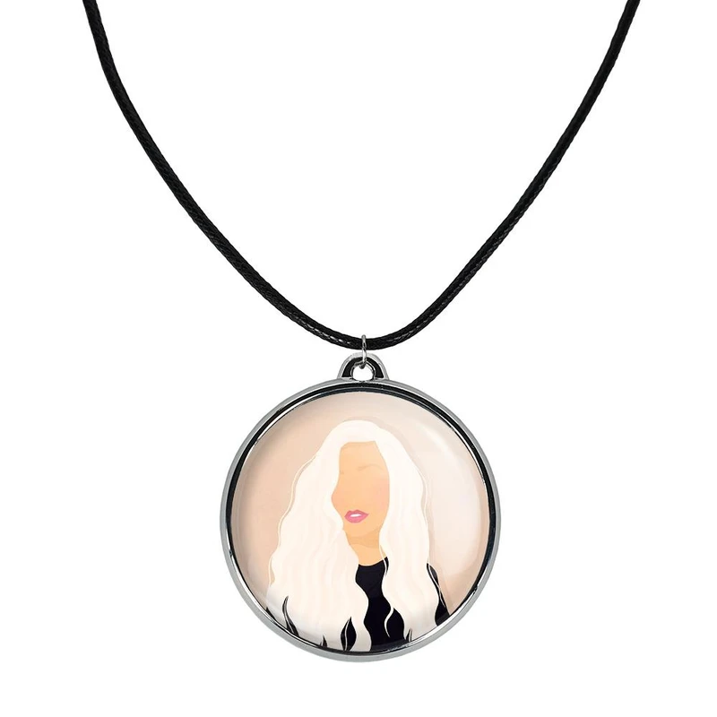 گردنبند خندالو مدل مینیمال دخترانه کد 2870628695