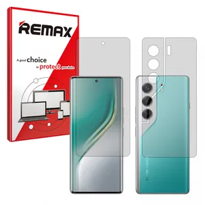 Remax Resistant model matte screen protector suitable for Tecno Camon 40 Pro mobile phone along with the back protector