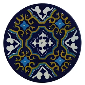 بشقاب دیوارکوب سفالی طرح سنتی مدل blt کد 15