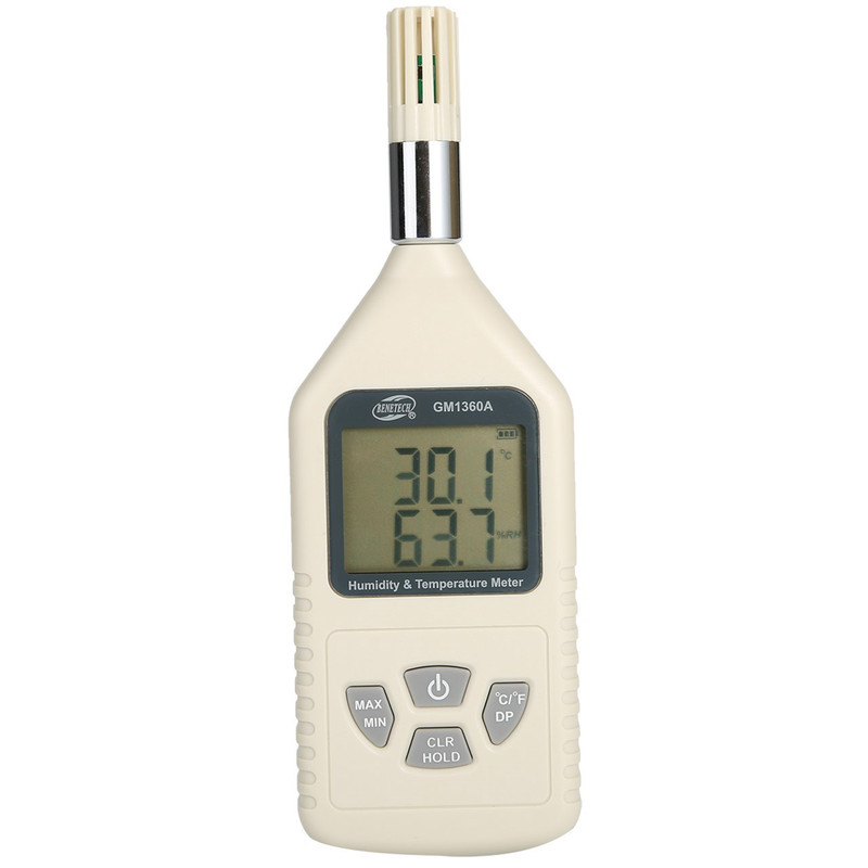 رطوبت سنج و دماسنج دیجیتال بنتک مدل GM1360A