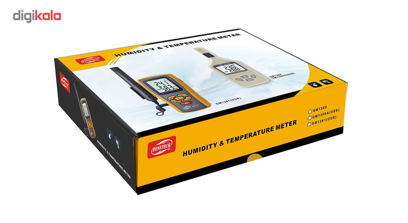 رطوبت سنج و دماسنج دیجیتال بنتک مدل GM1360A