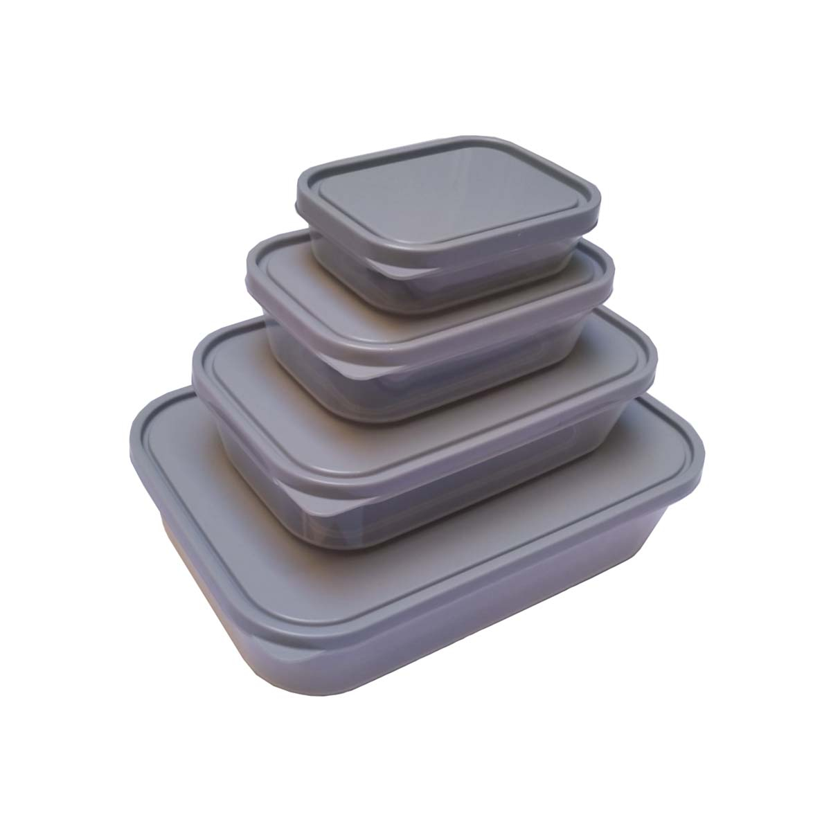 ظرف نگهدارنده مدل bor 2017 مجموعه 4 عددی