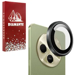 محافظ لنز دوربین فلزی مدل لنز دوربین مناسب برای گوشی موبایل Poco C75