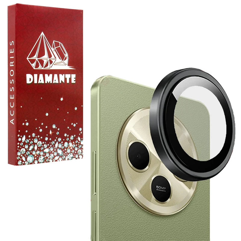 محافظ لنز دوربین فلزی مدل لنز محافظ مناسب برای گوشی موبایل Redmi 14C