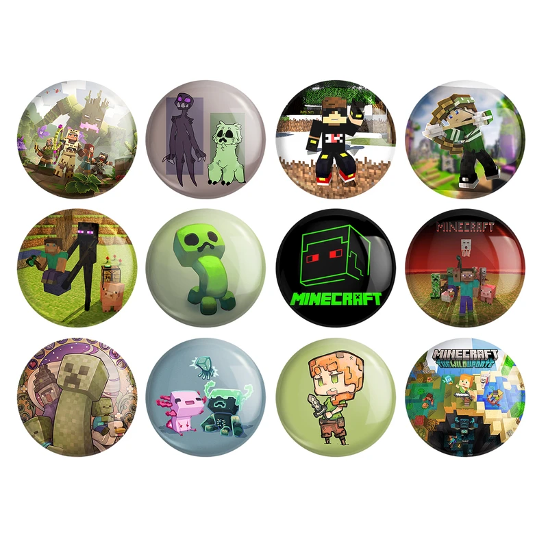 پیکسل خندالو مدل بازی ماینکرافت Minecraft کد 1437 مجموعه 12 عددی