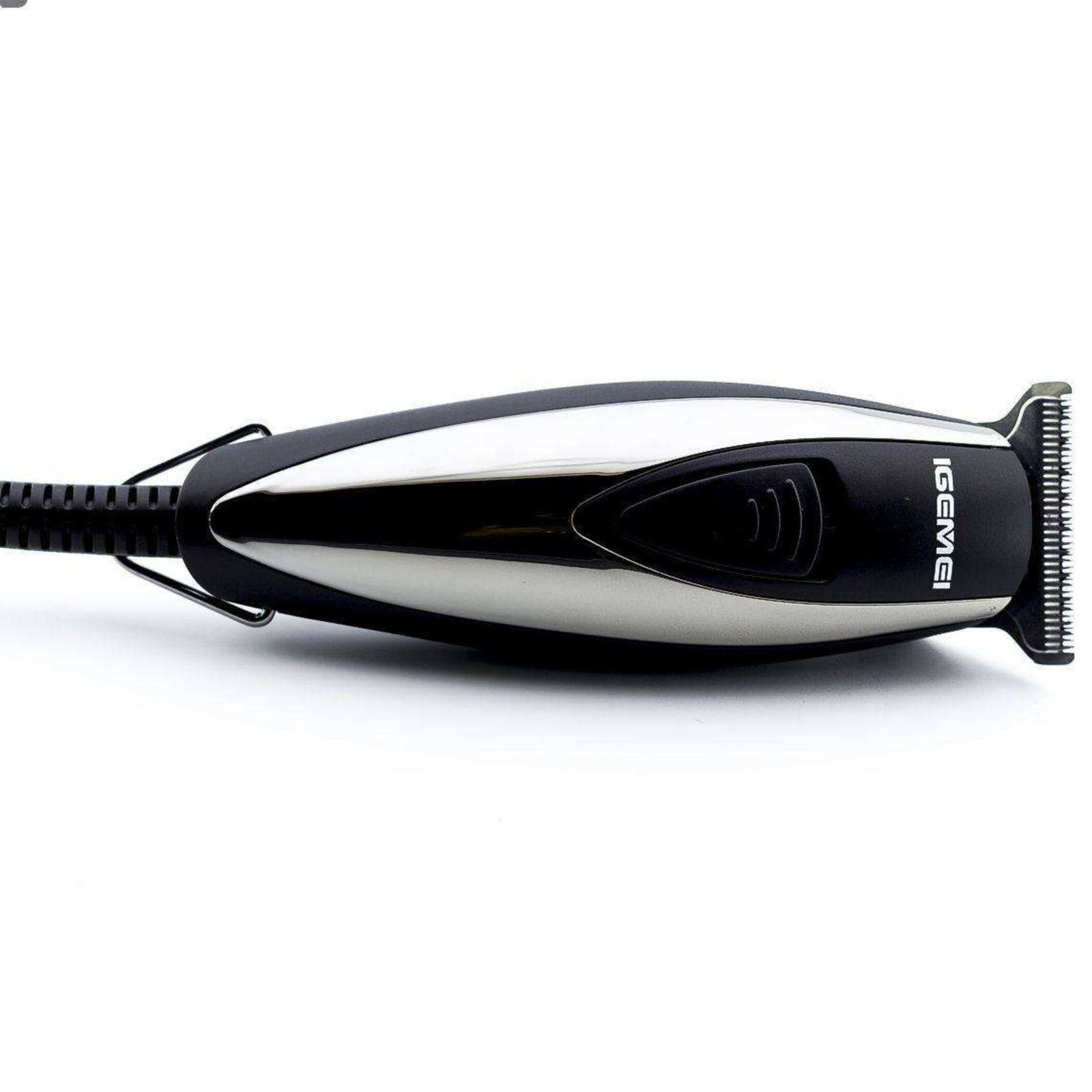 ماشین اصلاح موی سر و صورت و بدن جیمی مدل GM-830، اصلاح به صورت خط زن، قابلیت تنظیم سرعت، منبع انرژی با آداپتور برق، تکنولوژی اصلاح به صورت برش مستقیم، اندازه اصلاح 0.2 میلی‌متر، به‌همراه برس تمیزکننده -  - 6