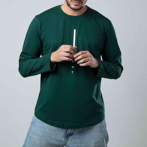 تی شرت مردانه باینت مدل 559-3 رنگ سبز