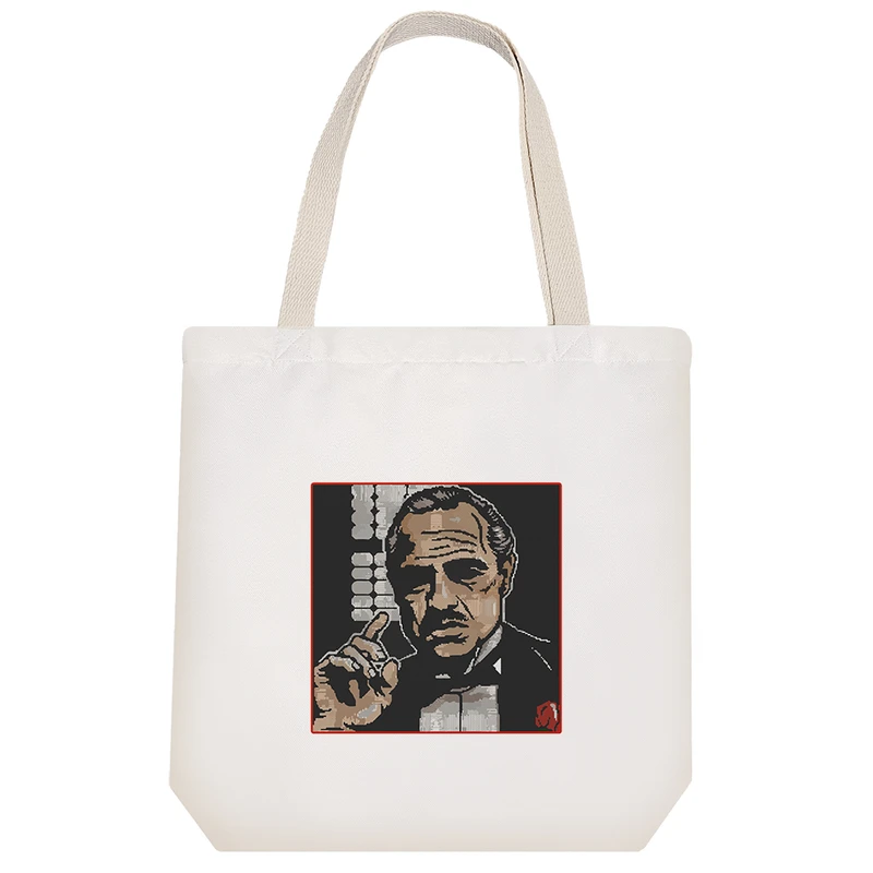 ساک خرید خندالو طرح پدرخوانده پیکسلی کد 10443