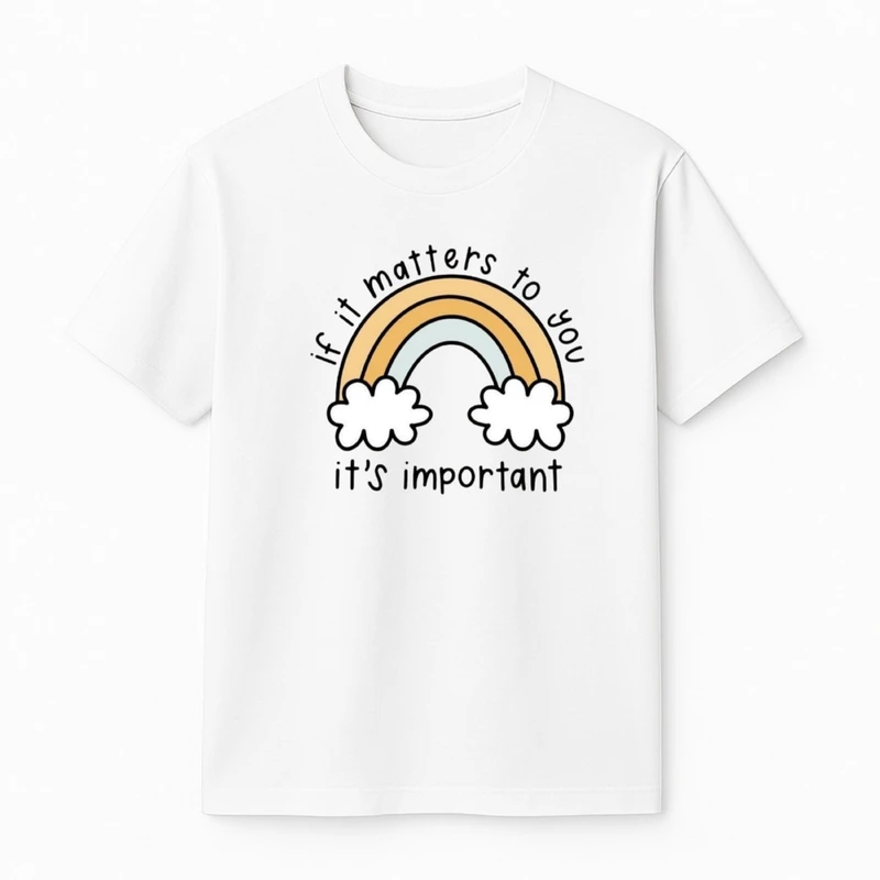 تی‌شرت آستین کوتاه پسرانه مدل رنگین کمون 