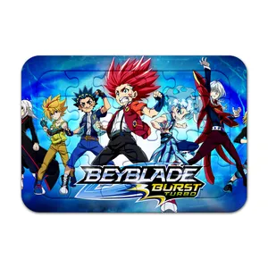 پازل 24 تکه طرح انیمه فرفره های انفجاری کد 08