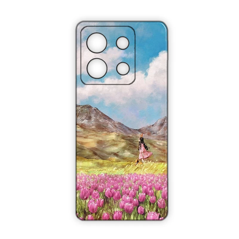کاور مدل دخترانه کد 248 مناسب برای گوشی موبایل شیائومی Redmi Note 13 Pro 4G / Poco M6 Pro 4G