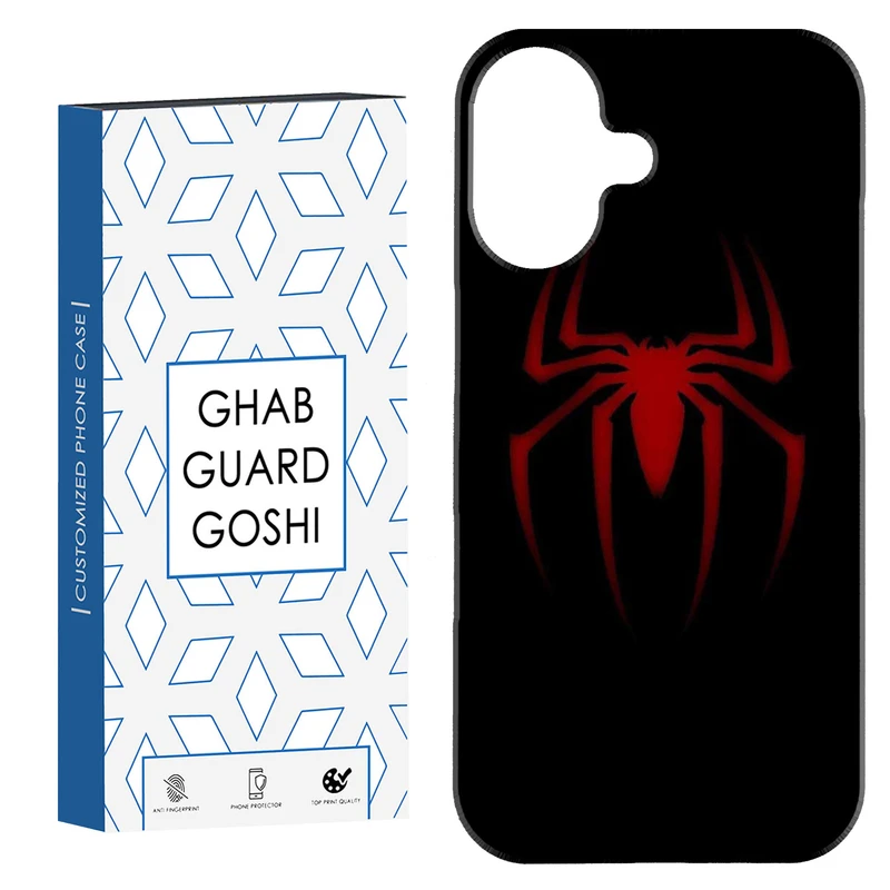کاور قاب گارد گوشی طرح اسپایدر کد Dimo-811 مناسب برای گوشی اپل Iphone 16     