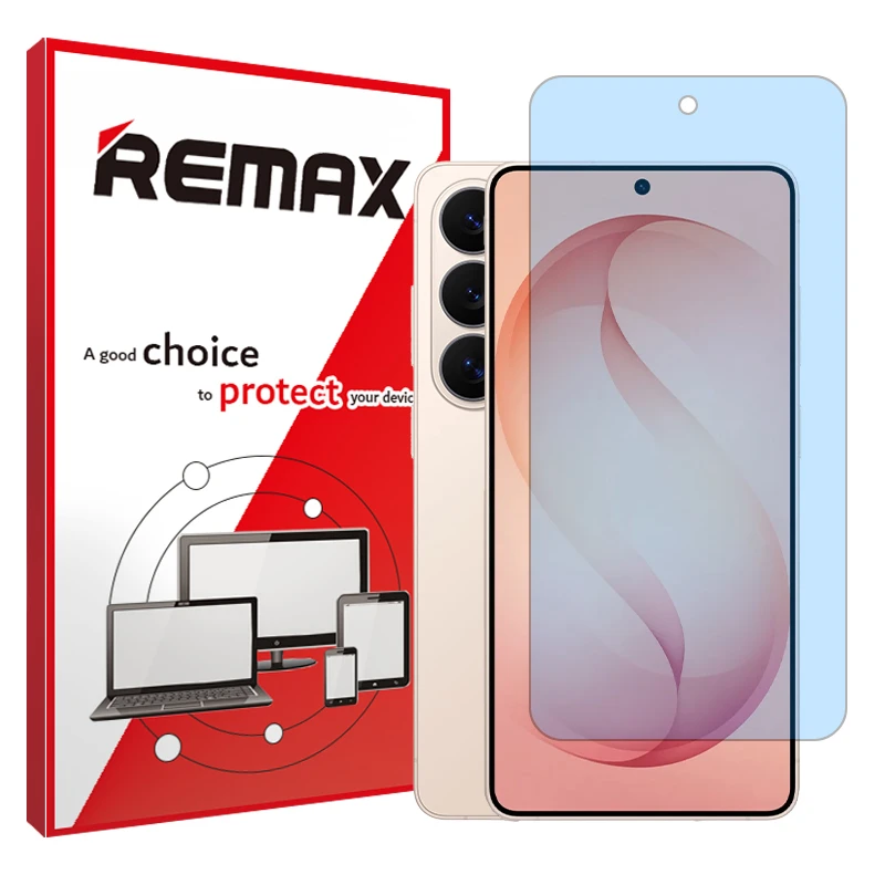 محافظ صفحه نمایش مات آنتی بلو ریمکس مدل هیدروژلی مناسب برای گوشی موبایل سامسونگ Galaxy S26 Ultra