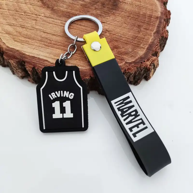 جاکلیدی مدل سیلیکونی طرح لباس بسکتبال کایری اروینگ کد DB20