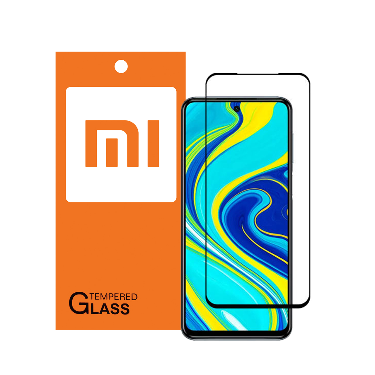 محافظ صفحه نمایش شیائومی مدل FGG مناسب برای گوشی موبایل شیائومی Redmi Note 9 pro