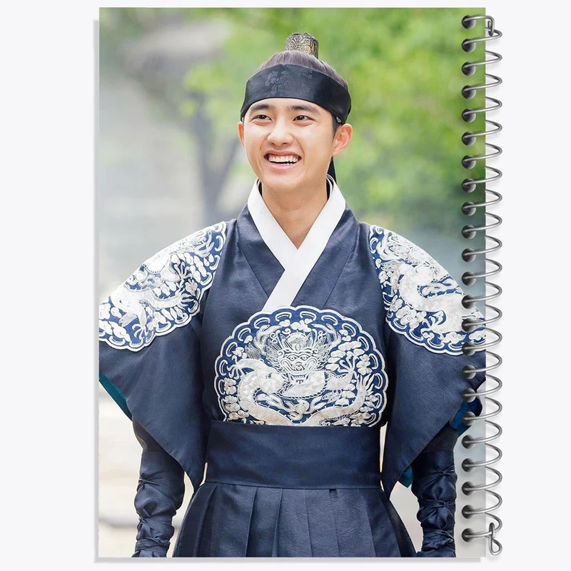 دفتر مشق 100 برگ خندالو طرح دی او گروه اکسو EXO کد 13383