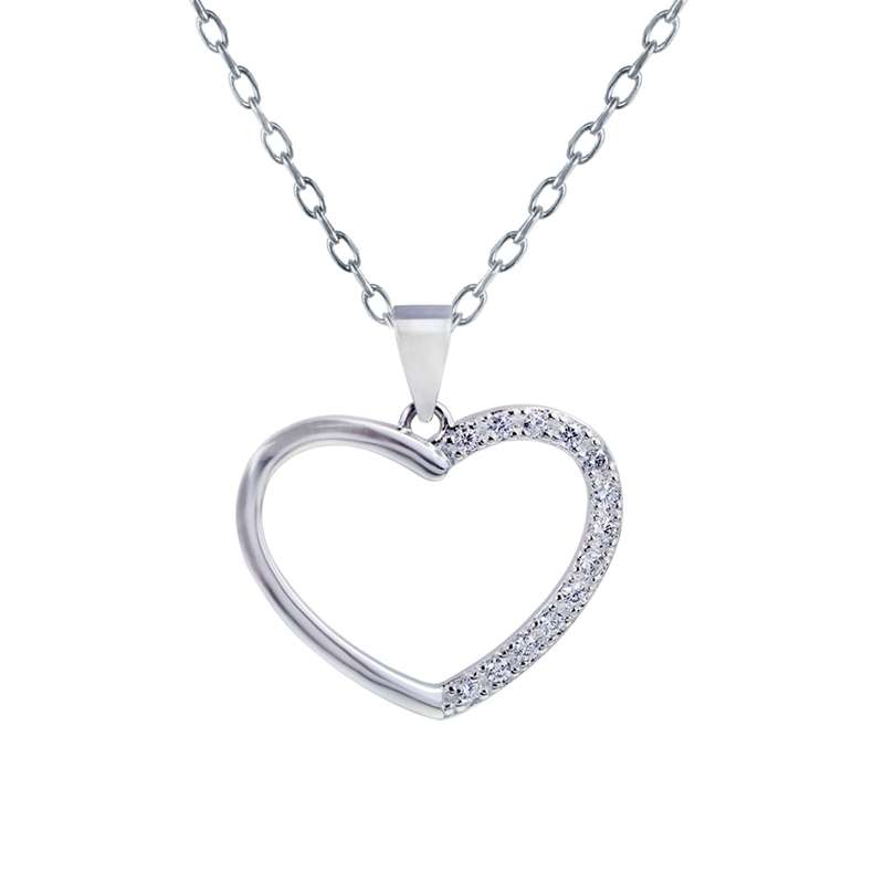 گردنبند نقره زنانه اقلیمه مدل GN337