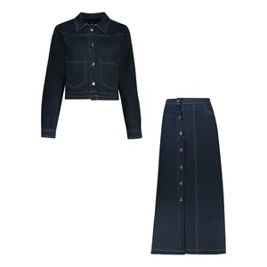 ست کت و دامن زنانه مدل افرا