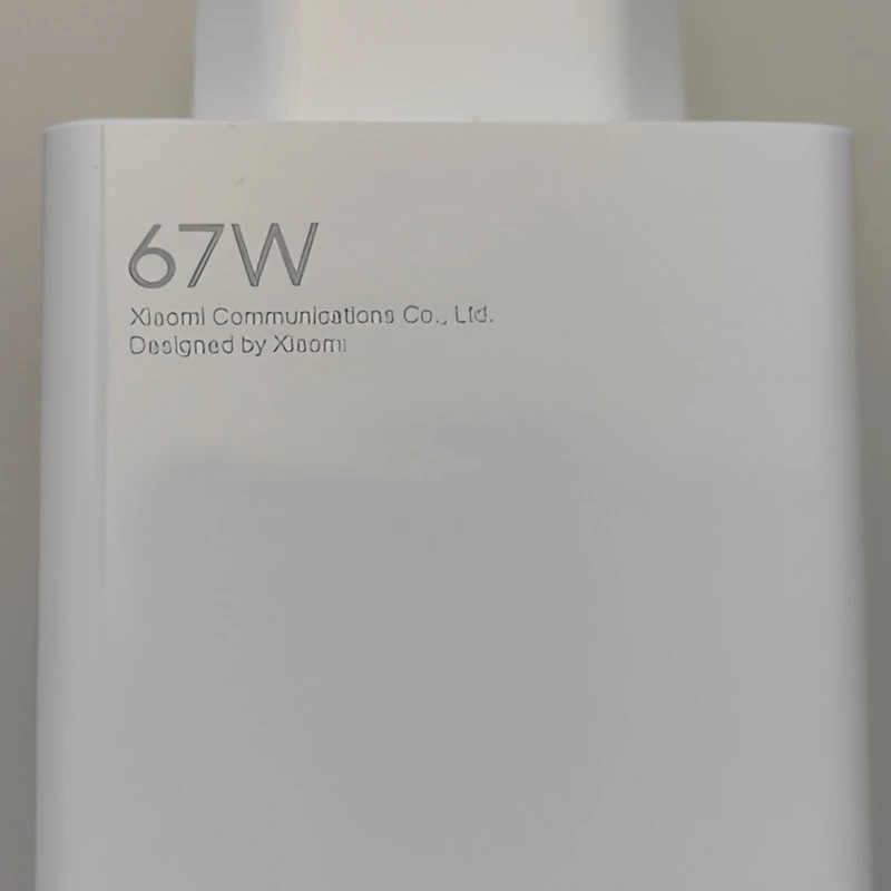 شارژر دیواری 67 وات  مدل SUPER FAST 67w به همراه کابل تبدیل USB-C