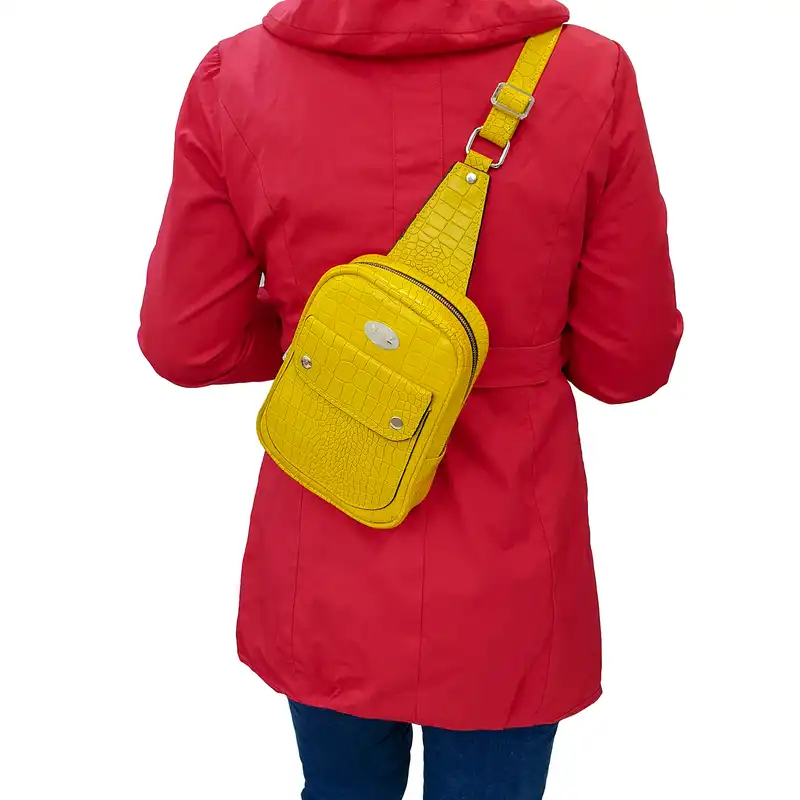 کوله پشتی نیاز چرم مدل NZ2205-ZA