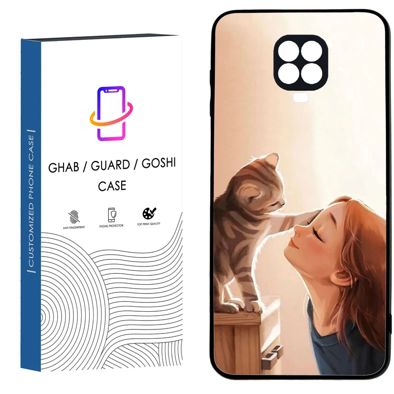 کاور قاب گارد گوشی طرح دخترانه کد 21 - TPU مناسب برای گوشی موبایل شیائومی Redmi Note 9s / Note 9 pro