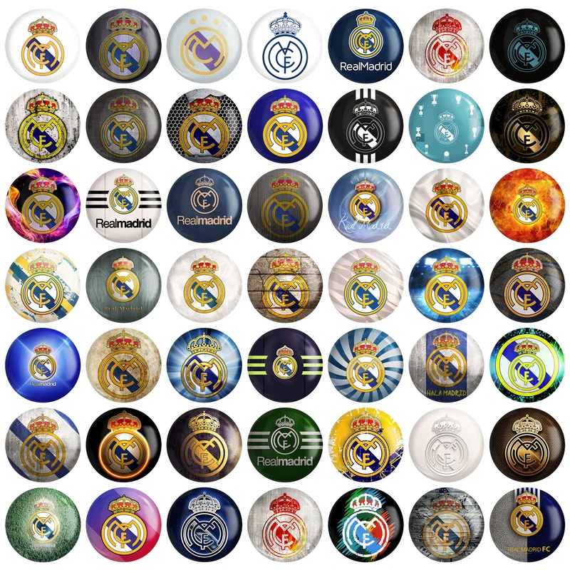 مگنت خندالو مدل باشگاه رئال مادرید کد 110 مجموعه 49 عددی