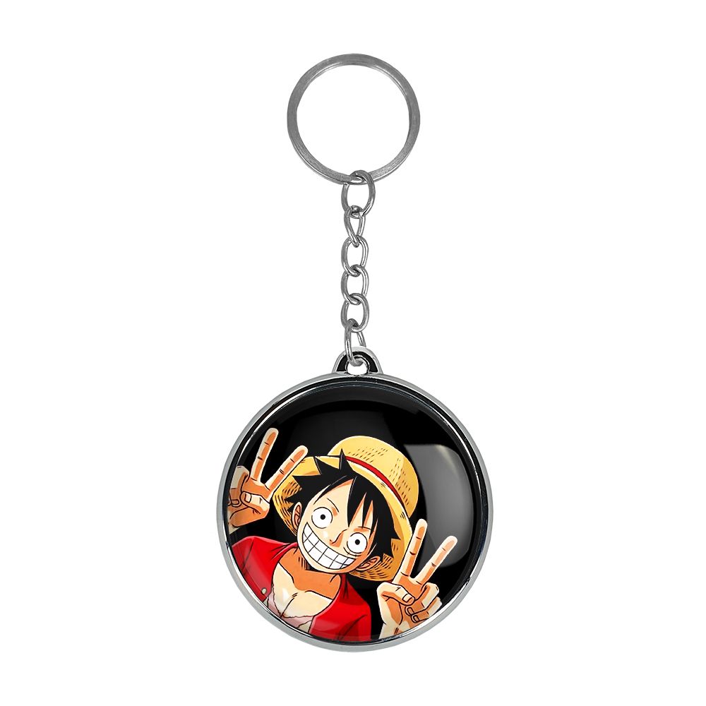 جاکلیدی خندالو طرح لوفی انیمه وان پیس One Piece مدل دوطرفه کد 1053810540 -  - 1