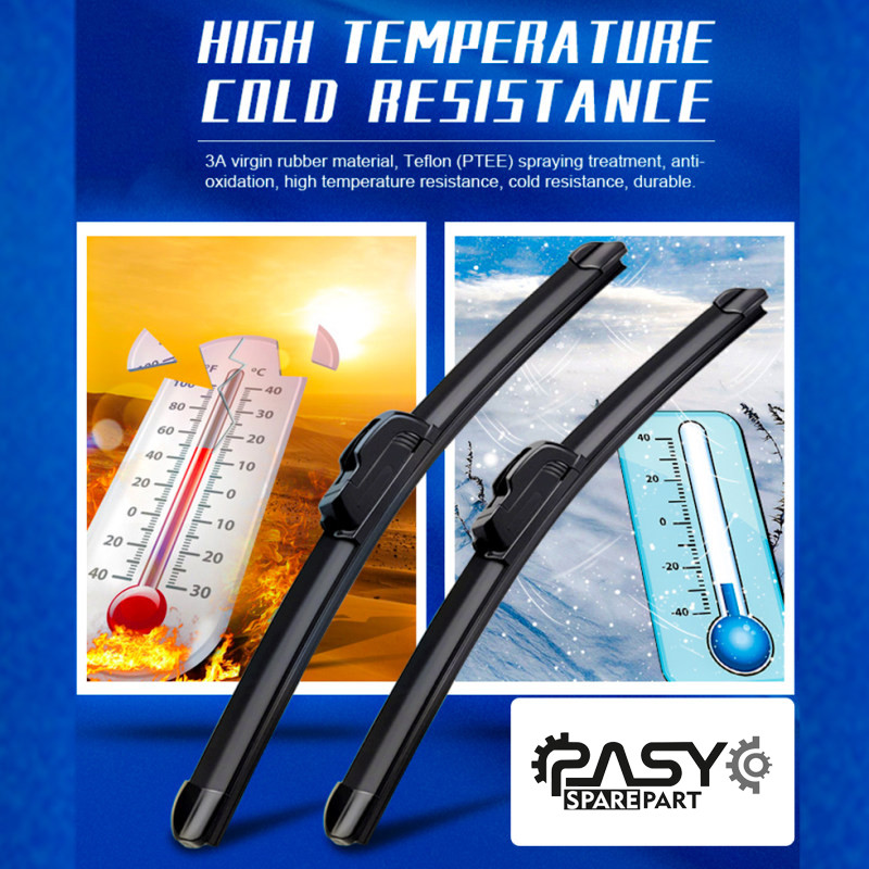  تیغه برف پاک‌کن پاسیکو مدل FLAT PRO مناسب برای ام وی ام X22 بسته 2 عددی