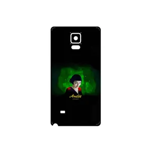 MAHOOT Le Fabuleux Destin dAmelie Poulain Cover Sticker for Samsung Galaxy Note 4