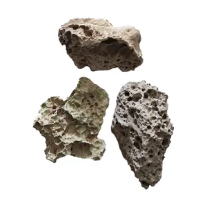 سنگ تزیینی آکواریوم مدل دراگون مجموعه 3 عددی