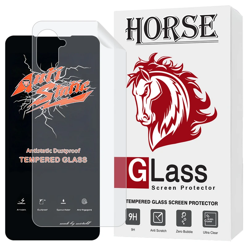 محافظ صفحه نمایش هورس مدل ANNH مناسب برای گوشی موبایل سامسونگ Galaxy A11 / M11 به همراه محافظ پشت گوشی