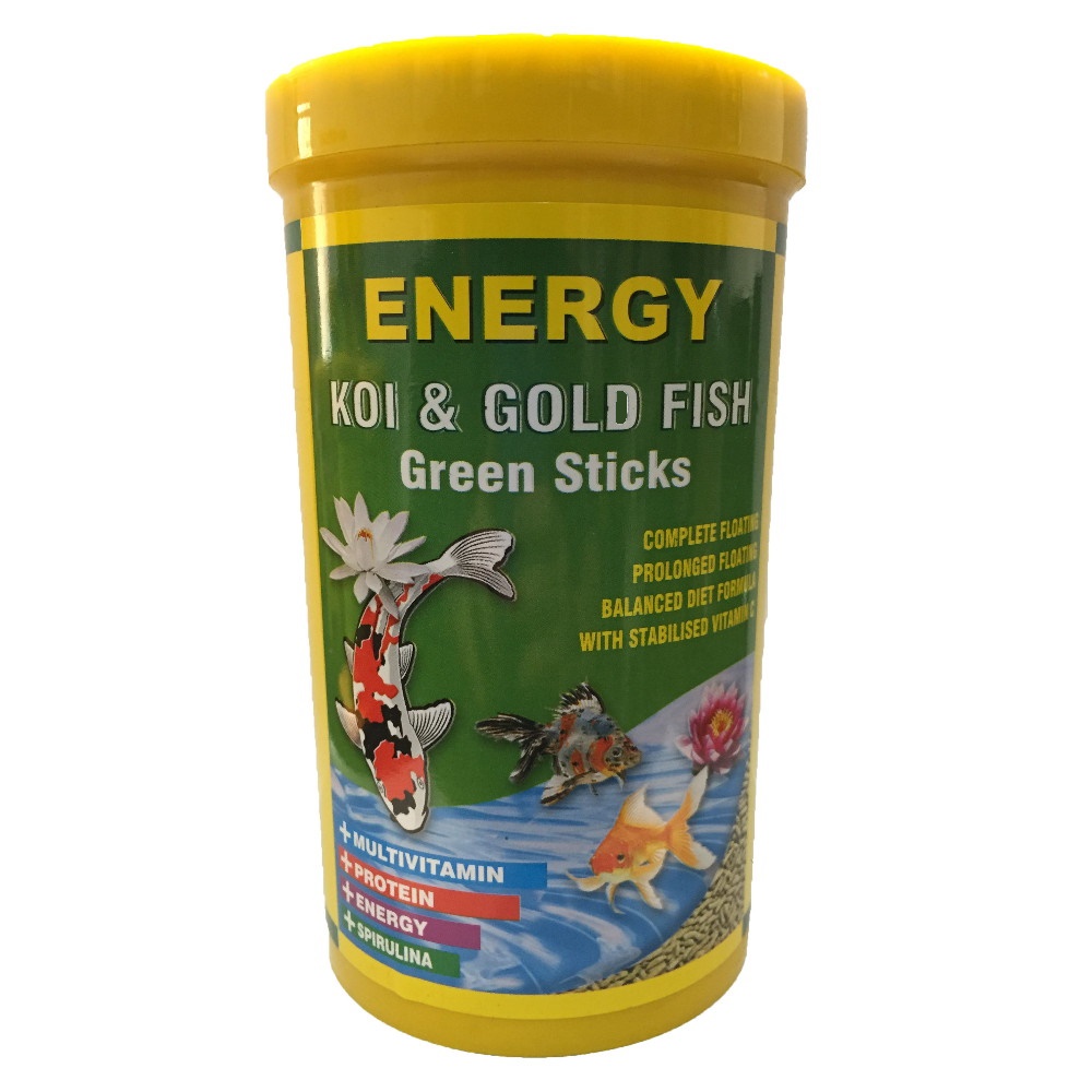 غذا ماهی انرژی مدل KOI & Gold fisf Green sticks حجم 1000 میلی لیتر