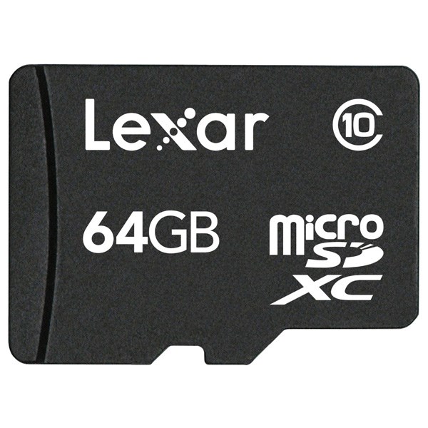 کارت حافظه microSDXC لکسار کلاس 10 ظرفیت 64 گیگابایت