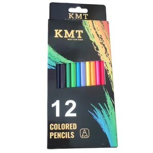 مداد رنگی 12 رنگ کی ام تی مدل KM12
