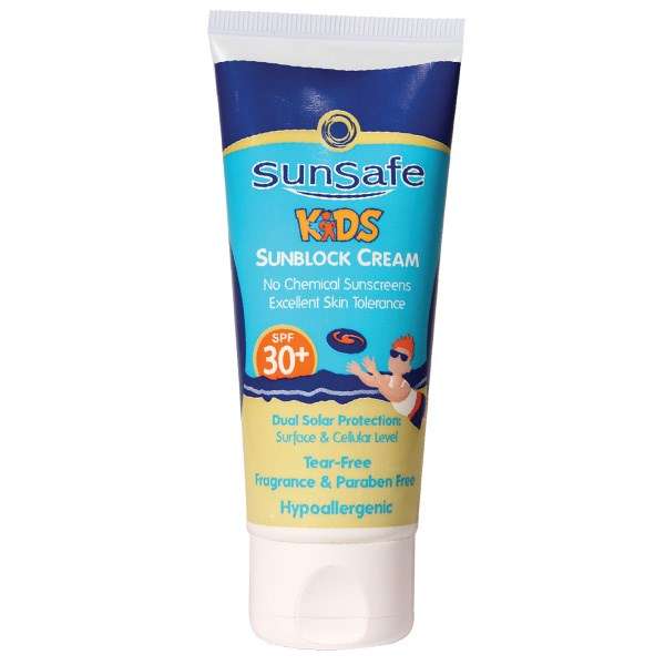 کرم ضد آفتاب کودکان سان سیف SPF30 مقدار 50 گرم کرم ضد آفتاب کودکان سان سیف SPF30 مقدار 50 گرم