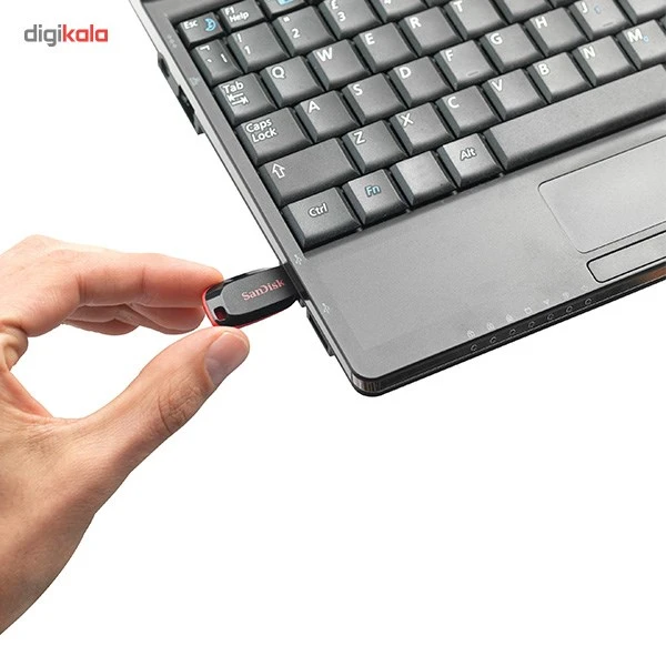 عکس شماره 2 : فلش مموری سن دیسک مدل cruzer blade cz50 ظرفیت 128 گیگابایت با رابط usb 2.0