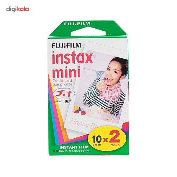 فیلم مخصوص دوربین فوجی فیلم مدل Instax Mini 2x10