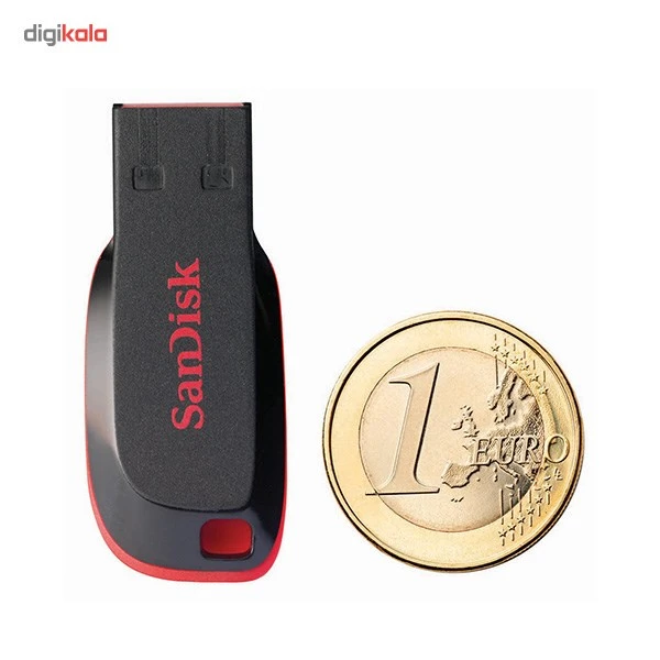 عکس شماره 9 : فلش مموری سن دیسک مدل cruzer blade cz50 ظرفیت 128 گیگابایت با رابط usb 2.0