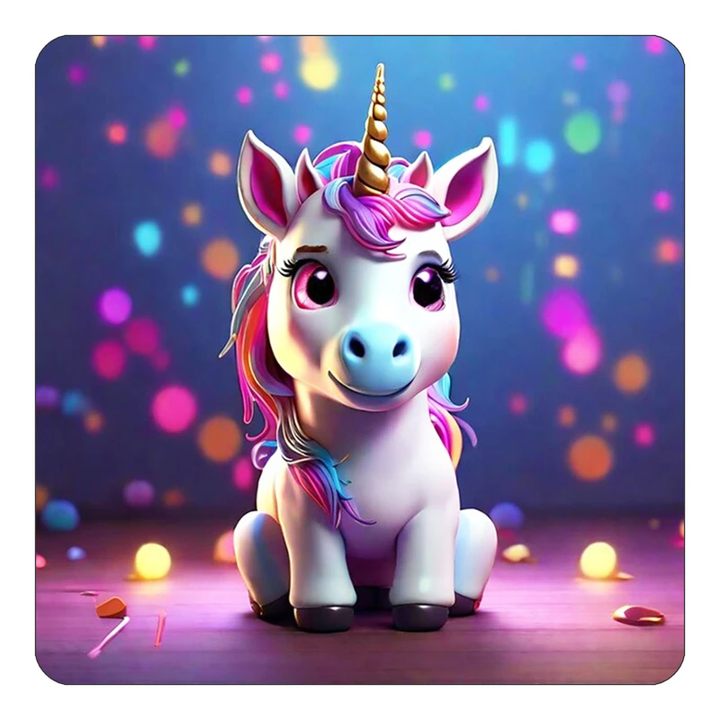 مگنت کاکتی طرح اسب تک شاخ و یونیکورن مدل mp30924