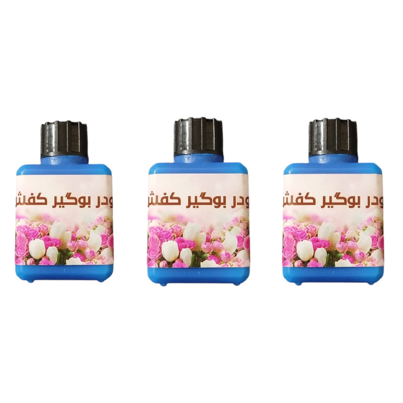 پودر بوگیر کفش مدل gol بسته 3 عددی