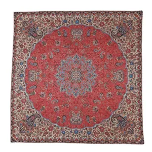 رومیزی ترمه مدل مربع طرح شاهسوند
